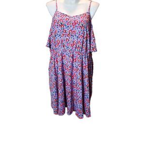 Celkuser Floral Sun Dress Size 26 NWT